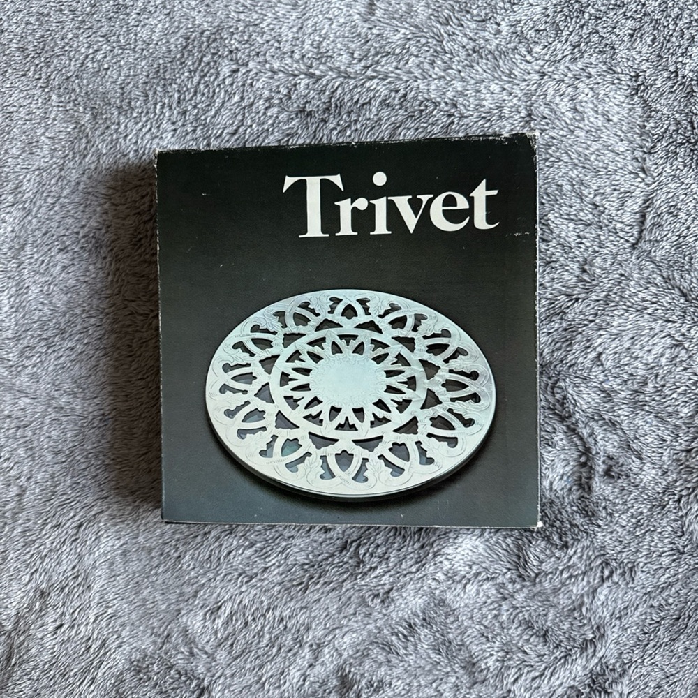 Decorative Silver Trivet
